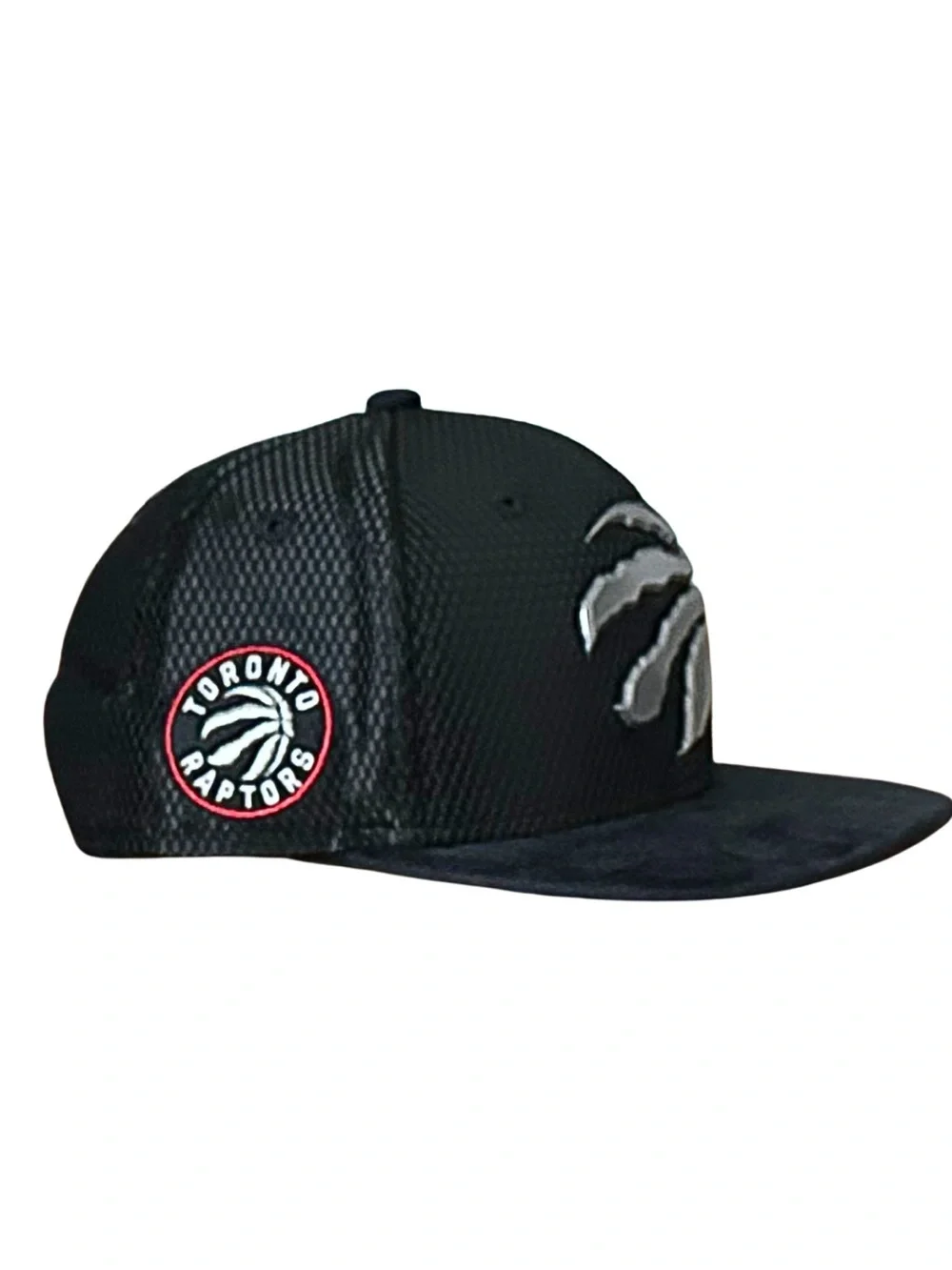 New Era 9FIFTY Toronto Raptors Youth Snapback Hat 2017 NBA On Court Metallic